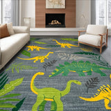 Colorful Dino Landscape Arrangement(Gray)