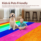 Charming Cheerful Rainbow Design(Red)