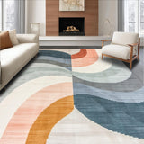 Contemporary Double Rainbow Motif(Gray)