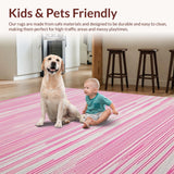 Vibrant Shaggy Texture Fusion(Pink)