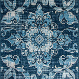 Elegant Muted Geometric Arrangement(Blue)