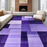 Ultra Soft Area Rug, Non Slip, Stain Resistant, Washable Area Rugs for Living Room, Bedroom, Vibrant Purple Abstract Texture(Purple)