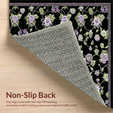 Elegant Minimalist Black Blossom(Black)