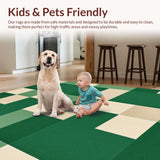 Contemporary Cozy Plaid Arrangement(Green)