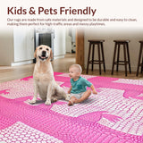 Delightful Pink and Green Fusion(Pink)