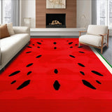 Playful Retro Citrus Motif(Red)