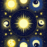 Ultra Soft Area Rug, Non Slip, Stain Resistant, Washable Area Rugs for Living Room, Bedroom, Celestial Zodiac Meditation Room Plush Carpet(Blue)