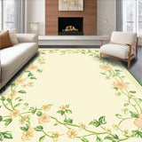 Ultra Soft Area Rug, Non Slip, Stain Resistant, Washable Area Rugs for Living Room, Bedroom, Cute Animal-Themed Decorative Piece(Beige)