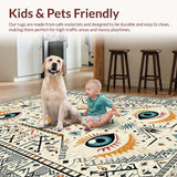 Artistic Neutral Tones with Tassels(Beige)