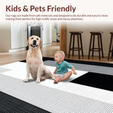 Chic Plush Minimalist Texture(Black)