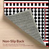 Elegant Contemporary Tic Tac Toe Design(Black)