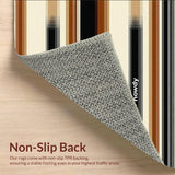 Ultra Soft Area Rug, Non Slip, Stain Resistant, Washable Area Rugs for Living Room, Bedroom, Trendy Western Vibe Howdy Accent Beige Black Decor(Brown)