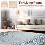 Contemporary Exotic Patterned Runner(Gray)