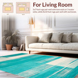 Artful Modernist Geometric Arrangement(Blue)