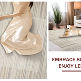 Contemporary Marble Earth Tone Design(Beige)