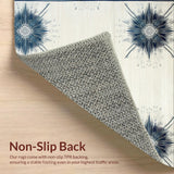 Artistic Abstract Circle Arrangement(Blue)