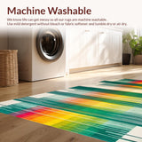 Vivid Modern Splashing Shapes(Green)