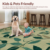 Chic Verdant Geometric Fusion(Beige)