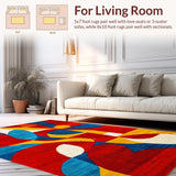 Lively Color Explosion Design(Red)