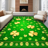 Minimalist Shamrock Linear Elements(Green)