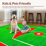 Energetic Graphic Baseball Visual Appeal(Green)