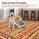 Colorful Seasonal Celebration Mat(Red)
