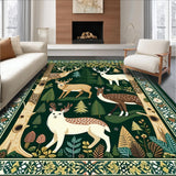 Transitional Earthy Textured Print(Green)