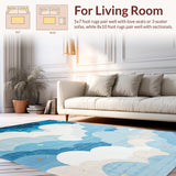 Joyful Celestial Patterned Accent(Blue)