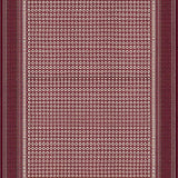 Contemporary Tiled Geometric Shape(Red)