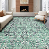 Elegant Minimalist Trellis Style(Green)