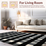 Sleek Minimalist Geometric Arrangement(Black)