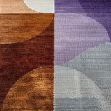 Ultra Soft Area Rug, Non Slip, Stain Resistant, Washable Area Rugs for Living Room, Bedroom, Abstract Earth Tone Living Room Washable Rug(Brown)