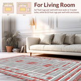 Vibrant Kids Playful Patterned Aesthetic(Red)