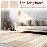 Elegant Striped Natural Aesthetic(Beige)
