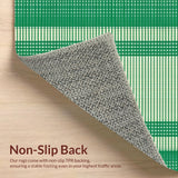 Cozy Earthy Tones with Lattice Design(Green)