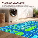 City Map Playful Theme(Blue)