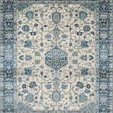 Ultra Soft Area Rug, Non Slip, Stain Resistant, Washable Area Rugs for Living Room, Bedroom, Rustic Natural Floral Elegance(Beige)