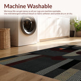 Ultra Soft Area Rug, Non Slip, Stain Resistant, Washable Area Rugs for Living Room, Bedroom, Luxurious Cheetah Patterned Decor(Brown)