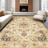 Contemporary Striped Floral Aesthetic(Beige)