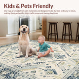 Artistic Cream Geometric Motif(Beige)