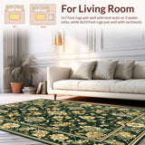 Chic Earthy Floral Trellis(Green)