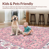 Delicate Plush Medallion Touch(Pink)