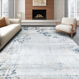 Ultra Soft Area Rug, Non Slip, Stain Resistant, Washable Area Rugs for Living Room, Bedroom, Trendy Subdued Gradient Pattern(Gray)