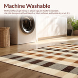 Chic Checkered Rustic Aesthetic Touch(Beige)