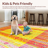 Dynamic Multi colored Circular Design(Red)