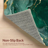 Elegant Glittering Geometric Composition(Green)