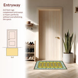 Festive Vibrant Geometric(Yellow)