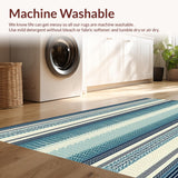Sophisticated High Contrast Stripe Design(Beige)