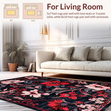 Chic Contemporary Round Design(Red)