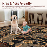 Luxe Monochrome Nature Scene(Black)